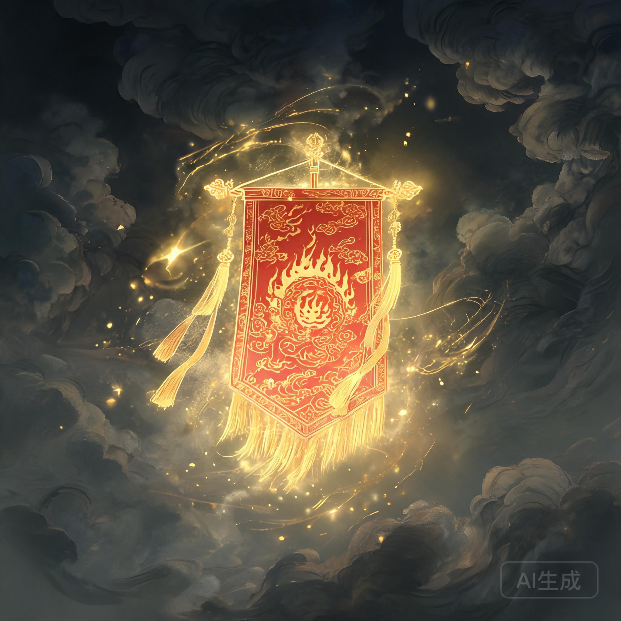 离地焰光旗