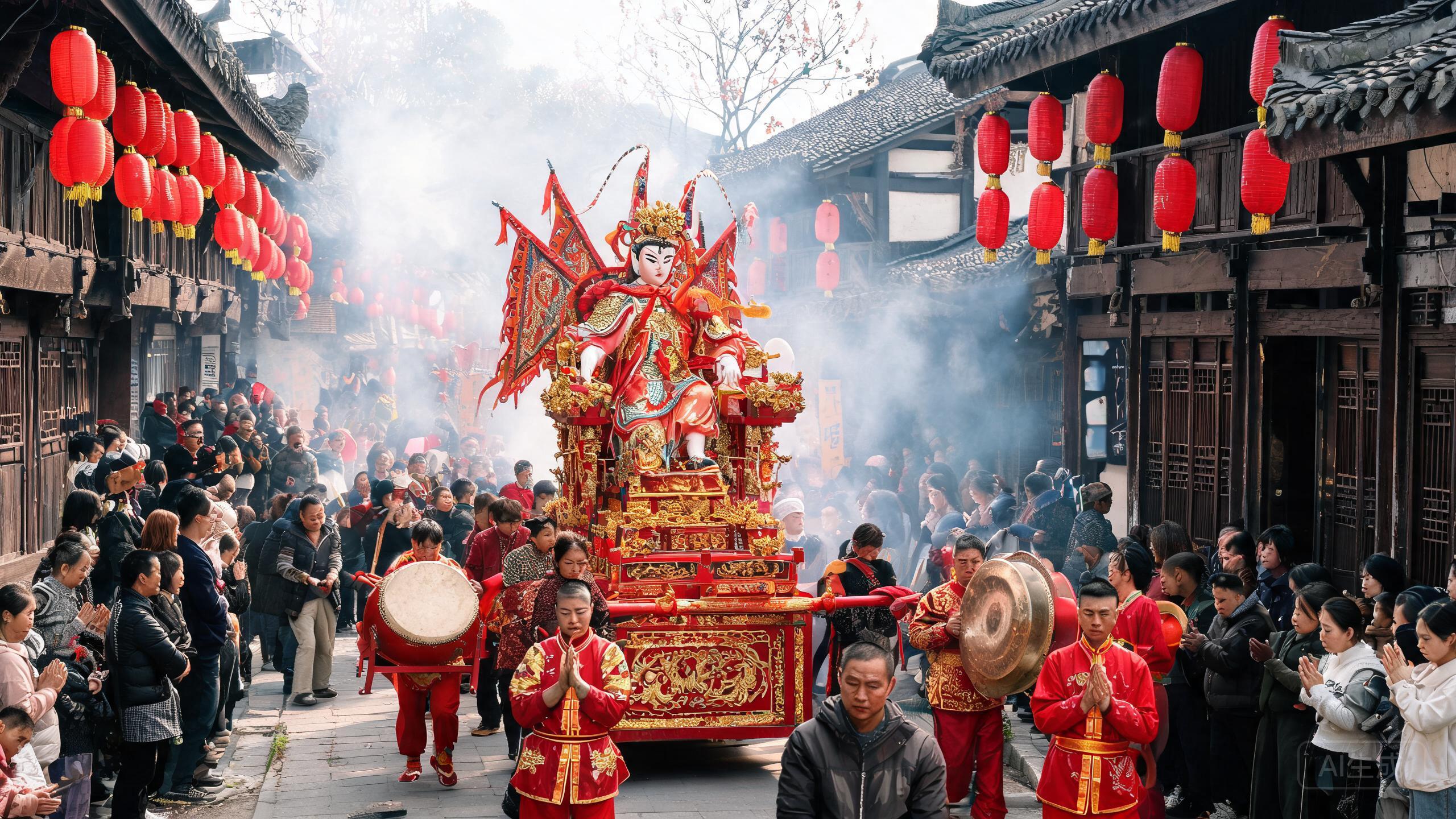 四川宜宾举办哪吒文化旅游节，两岸共祭太子爷