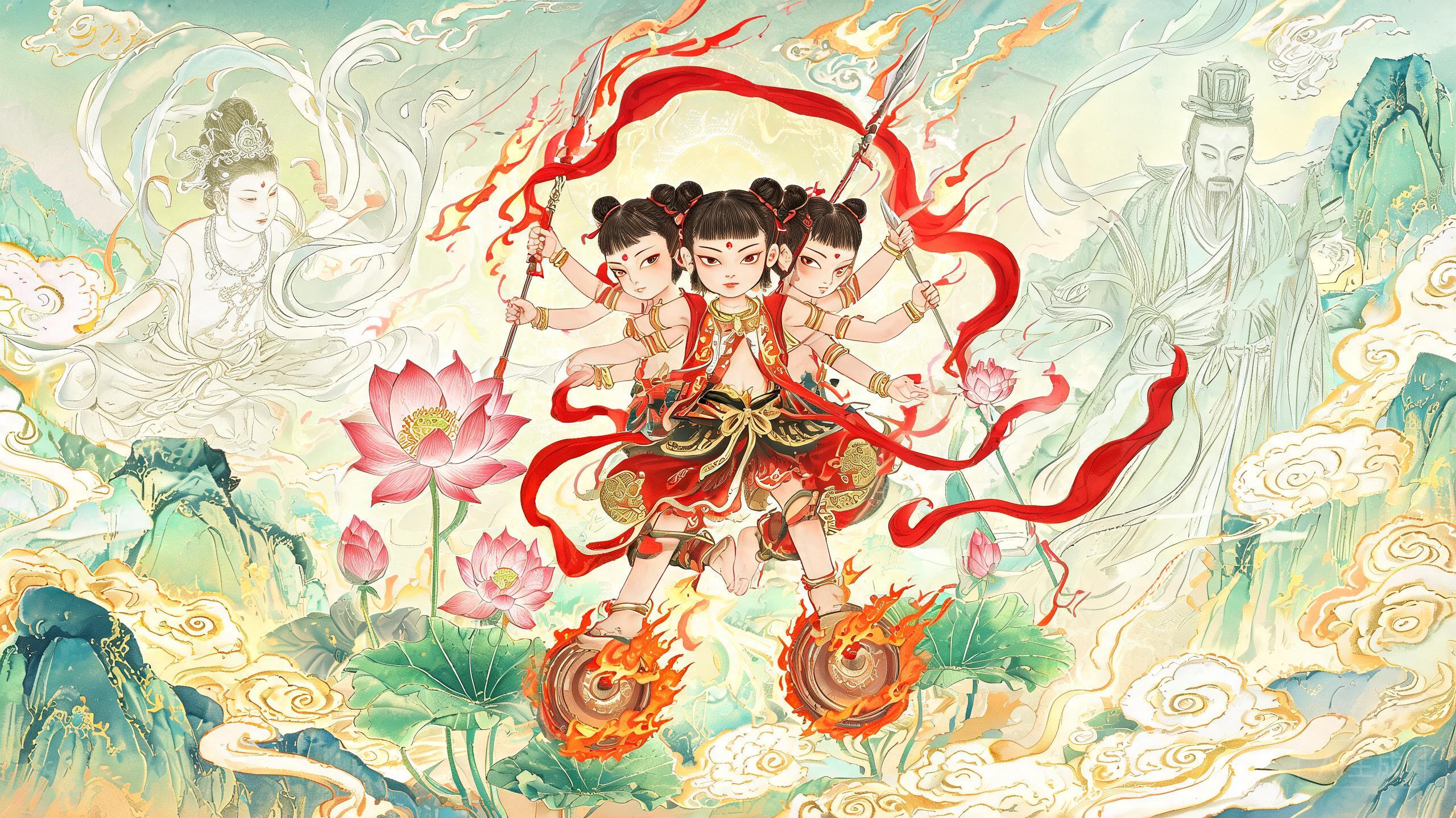 哪吒信仰：从佛教护法到民间神童
