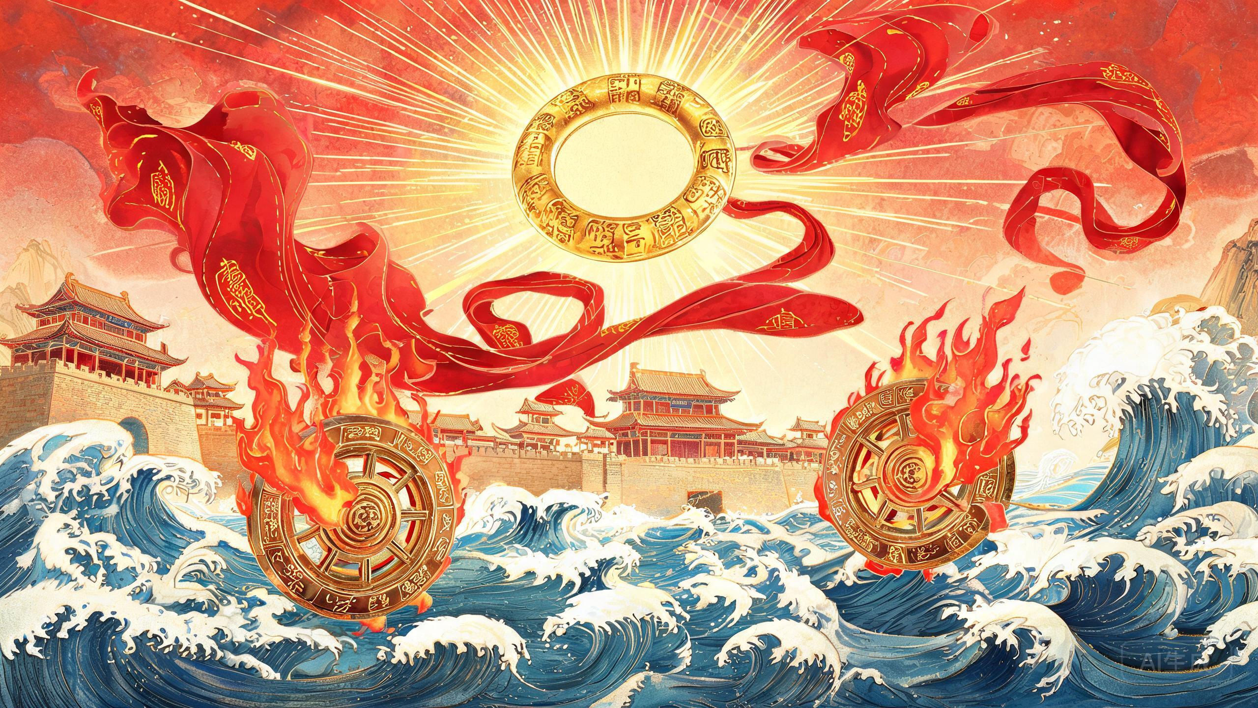 乾坤圈·混天绫·风火轮：哪吒法宝详解