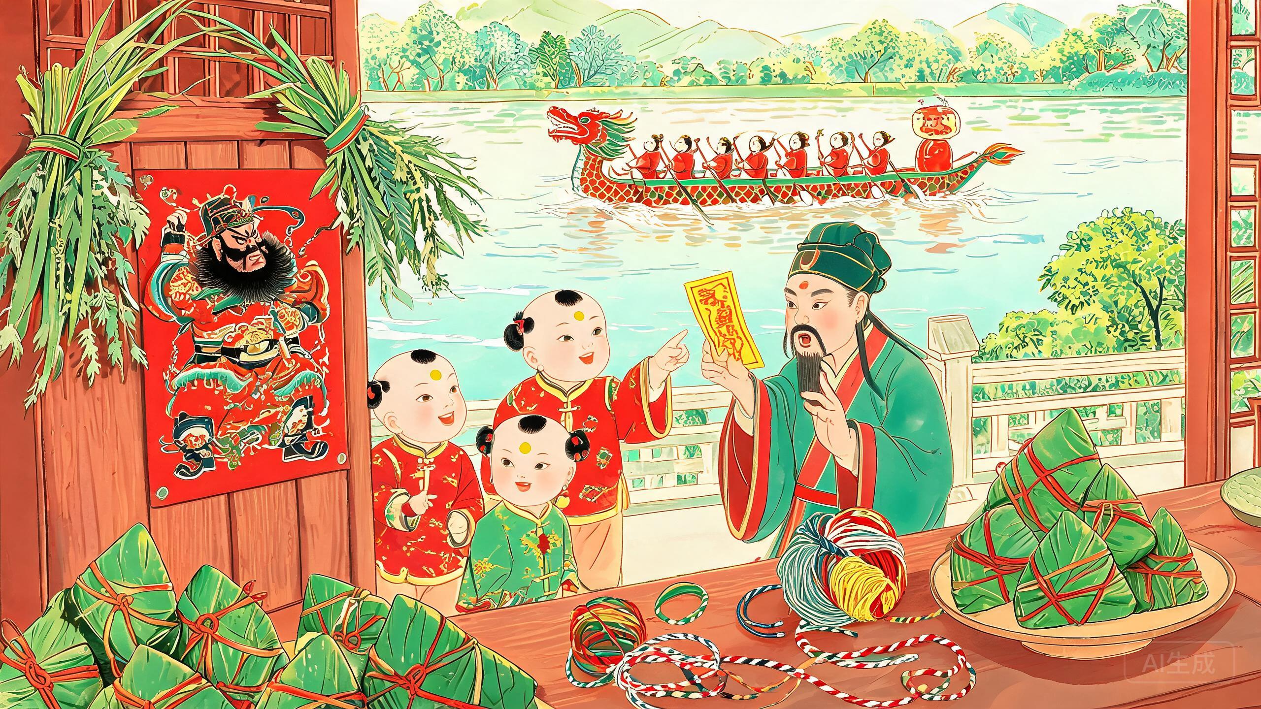端午挂钟馗:千年民俗的由来